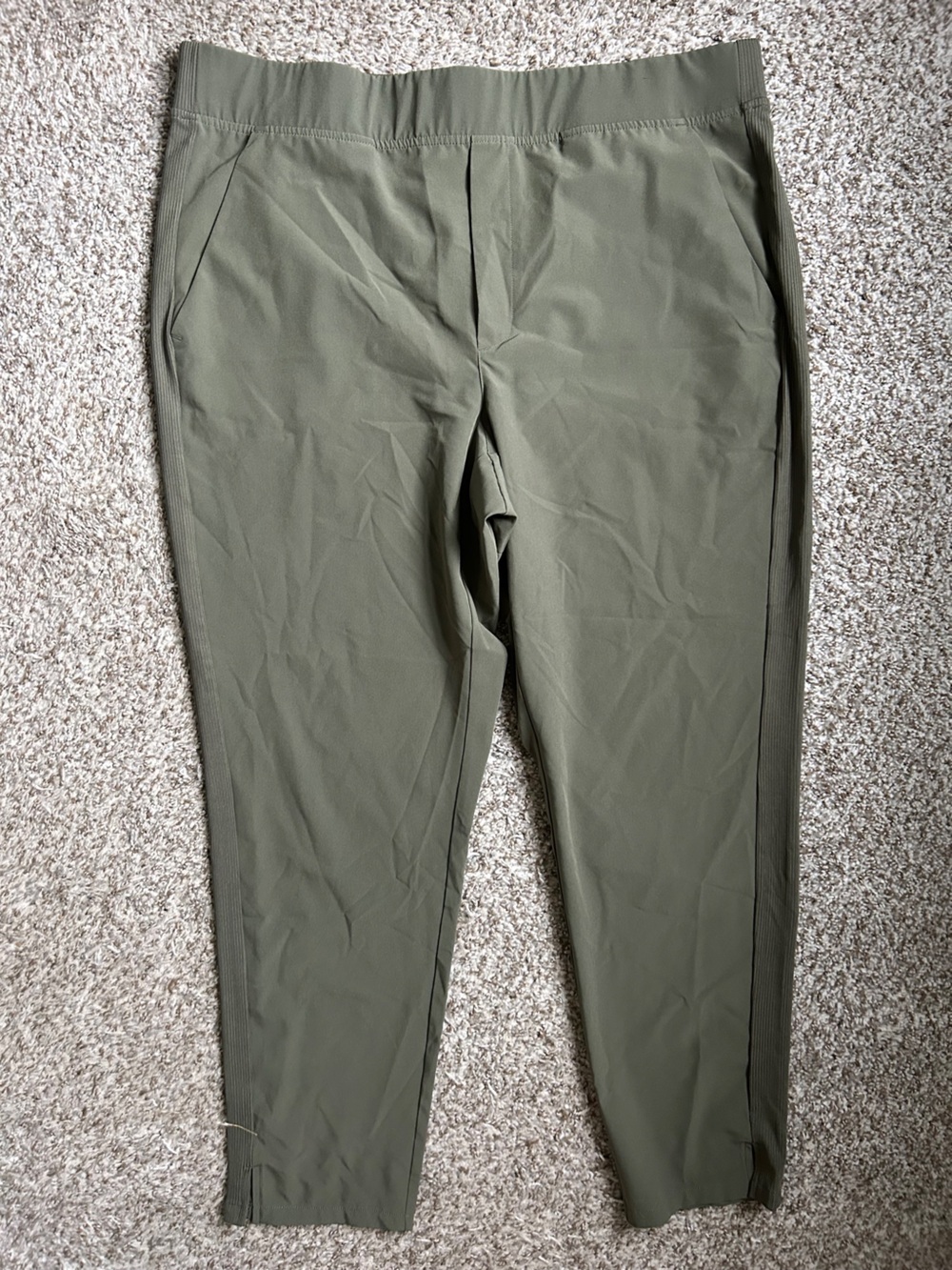 RBX Olive Green Joggers Casual Activewear Athleisure Stretch Athletic XL